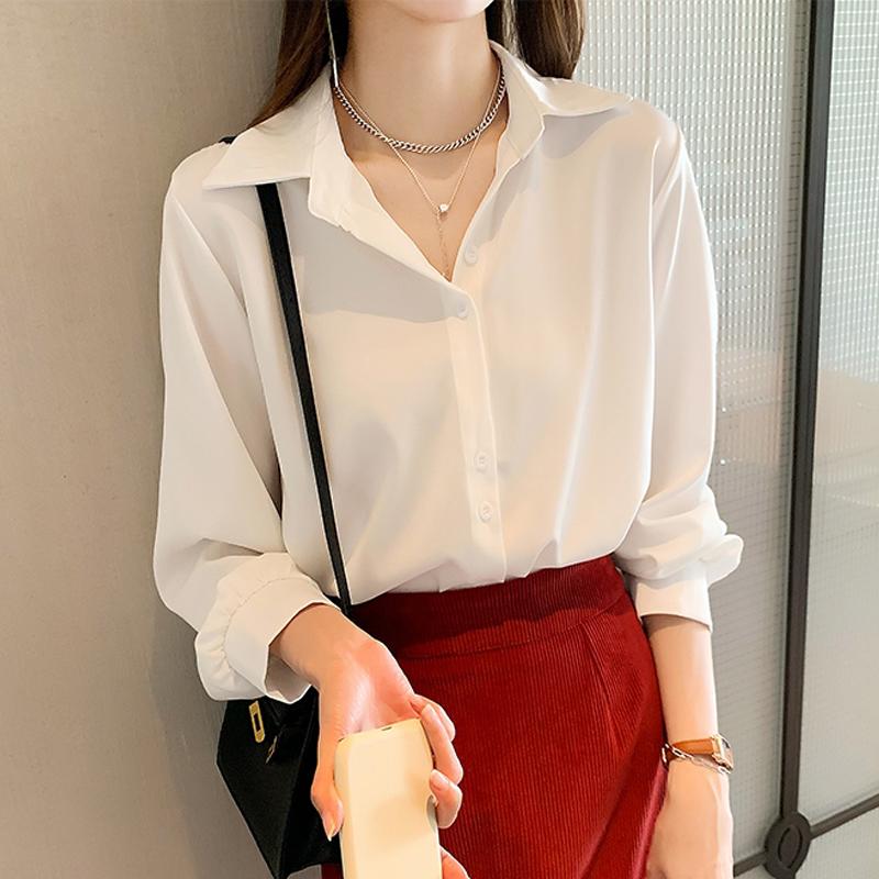 Áo Sơ Mi Nữ Trắng Công Sở Thanh Lịch SM77 - Hàng Quảng Châu Cao Cấp