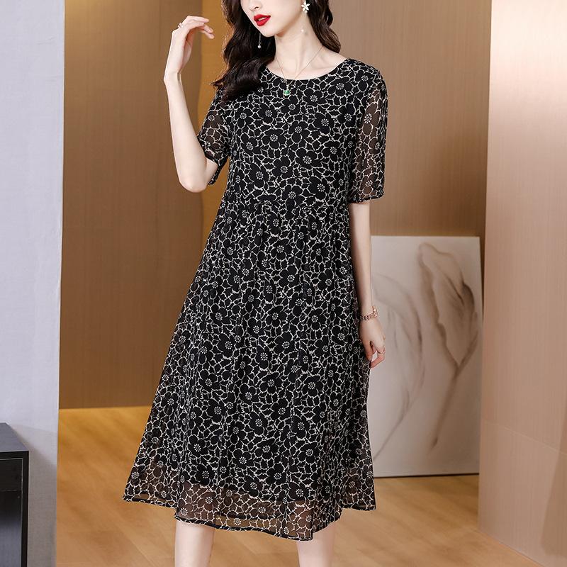 Đầm Voan Nhẹ Mùa Hè Thanh Lịch VH48 - Hàng Quảng Châu Cao Cấp
