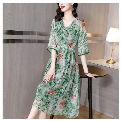 Đầm Voan Lụa Mềm Cao Cấp Phong Cách Châu Âu VH23 - Hàng Quảng Châu Cao Cấp