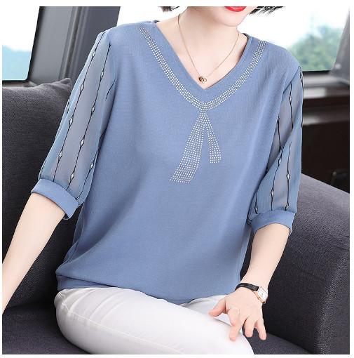 Áo Thun Nữ Ngắn Tay Mùa Hè SM29 - Hàng Quảng Châu Cao Cấp