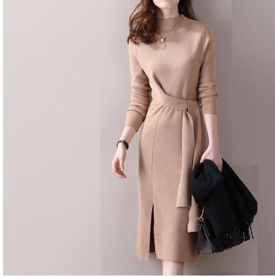 Đầm Len Công Sở Thanh Lịch VH34 - Hàng Quảng Châu Cao Cấp