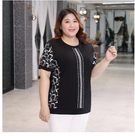Áo Thun Ngắn Tay Che Bụng Cho Mẹ Béo SM02 - Hàng Quảng Châu Cao Cấp