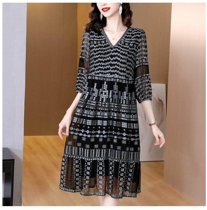 Váy Đầm Che Bụng Thời Trang VH91 - Hàng Quảng Châu Cao Cấp