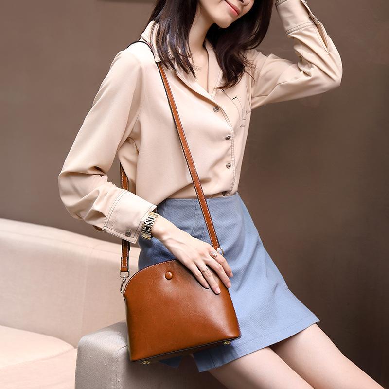 Túi Da Đeo Vai Nữ Nhỏ Thời Trang AT07 - Hàng Quảng Châu Cao Cấp