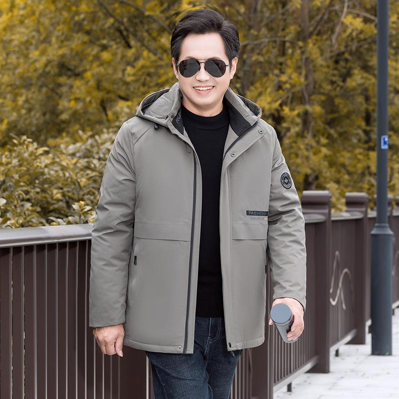 Áo Khoác Cotton Dày Ấm Có Mũ Cho Nam AK14 - hàng Quảng Châu Cao Cấp