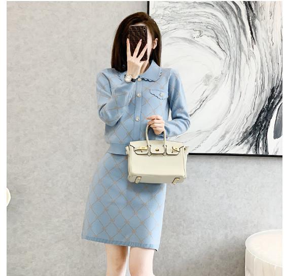 Váy Dệt Kim Hai Mảnh Chữ A Khí Chất Thanh Lịch AL88 - Hàng Quảng Châu Cao Cấp